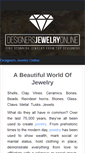 Mobile Screenshot of designersjewelryonline.com