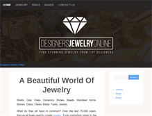 Tablet Screenshot of designersjewelryonline.com